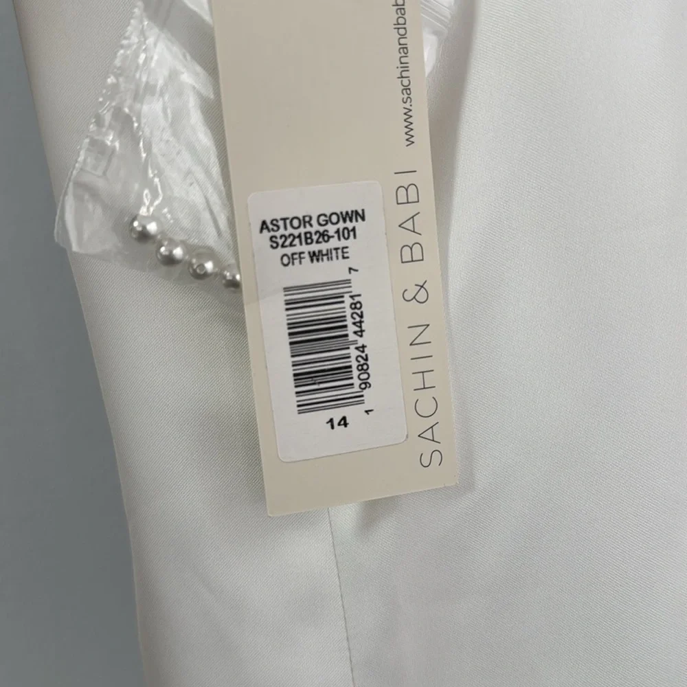 Sachin & Babi size 14 Astor pearl-embellished gown - Picture 10 of 14